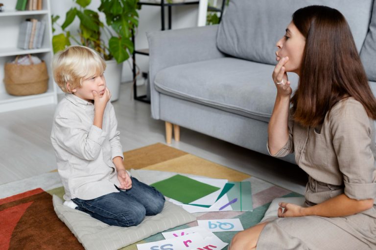Childhood speech and language therapy